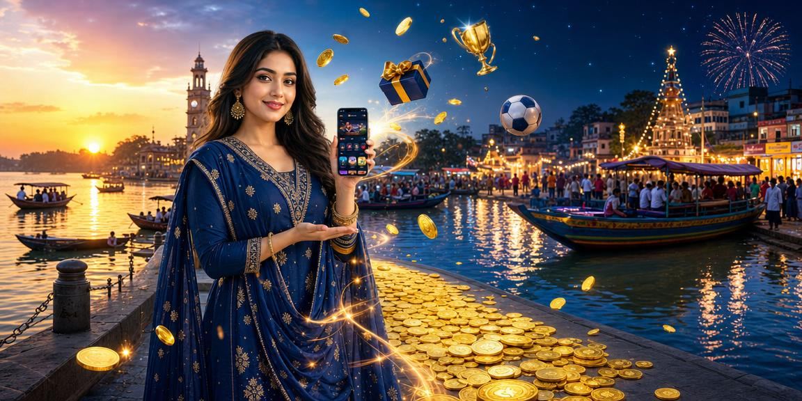 বরিশালে স্পোর্টস বেটিং প্রোমোশনে অংশগ্রহণ করছেন একজন বাংলাদেশি নারী